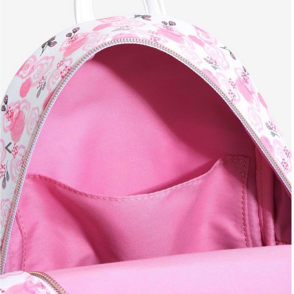 Loungefly Disney the Aristrocats Marie Rose Mini Backpack and wallet - Picture 4 of 7